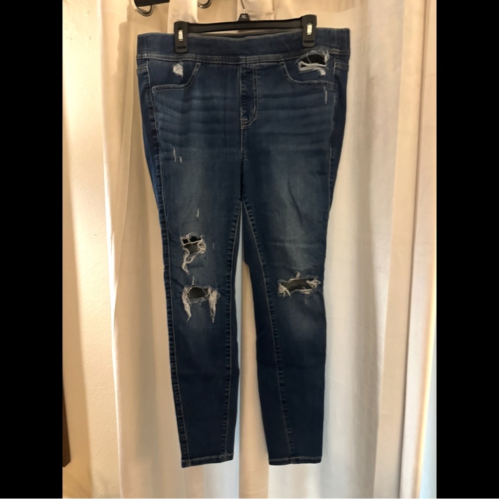 Torrid Distressed Denim Jeans